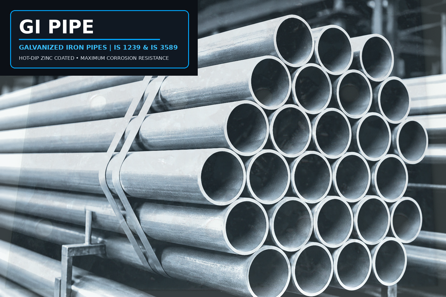 APL Apollo Pipes & Hollow Sections ready inventory in steel stockyard - apollopipe.in